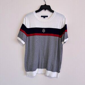 Tommy Hilfiger Short Sleeve Thin Sweater Top